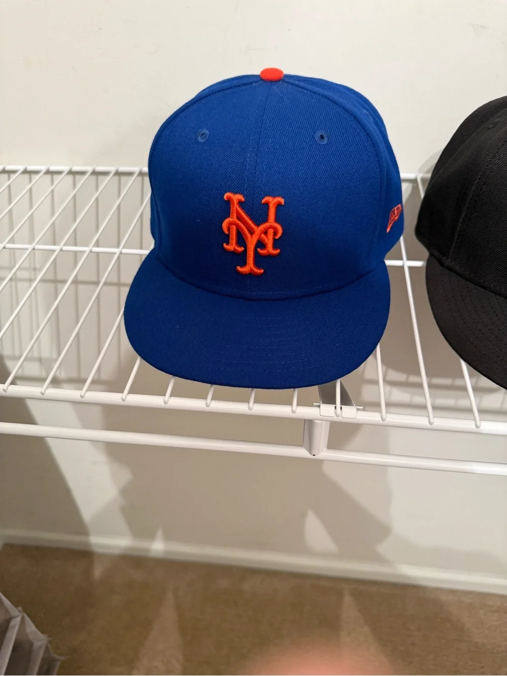 Lot of 2 - New York Mets New Era Hats 7 1/4